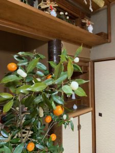 清瀬のまゆだま飾り